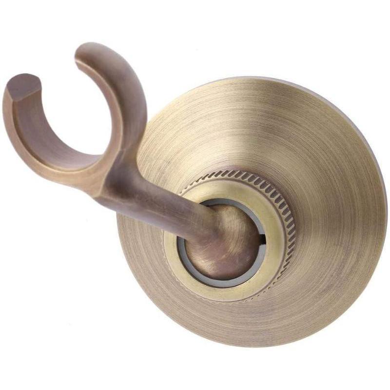 New European Style Home Brass Shower Head Holder Adjustable Bracket With Wall Mount And Connector Ideal For Bathroom Fixtures