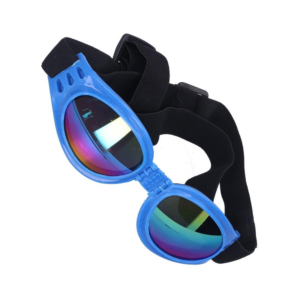 Wind Tough Dog Sun Goggles Foldable Structure Canine Goggles Pet Eyewear Summer Use