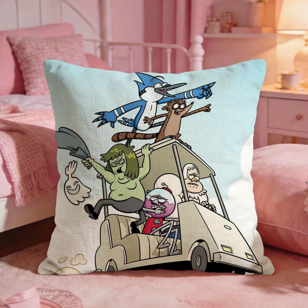 

RRegular SShow Cushion Cover Premium Comfort Reversible Pillow Cove Two In One Design For Any Room Car Interior 30X30cm