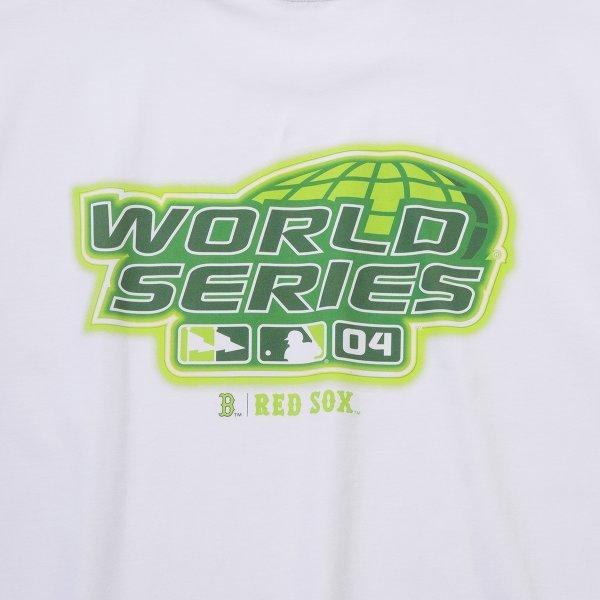 New Era BosTon Red Sox World Series Neon T shirT whiTe 15147510