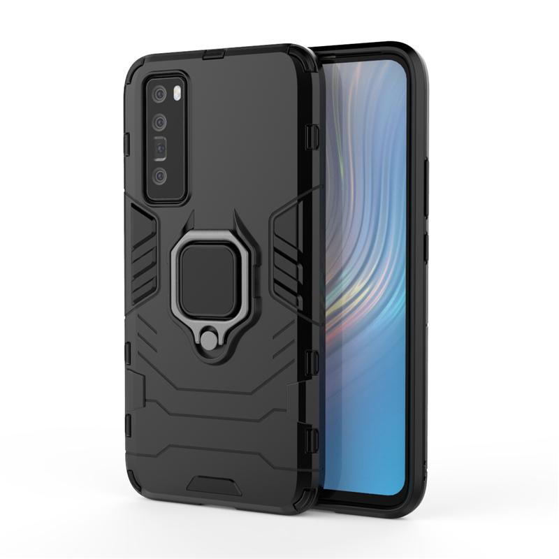 For Huawei Nova 7 5G Case Armor Magnetic Suction Stand Full Cover For Huawei Nova 7 Case Cover For Huawei Nova 8i 7 SE 7 8 Pro