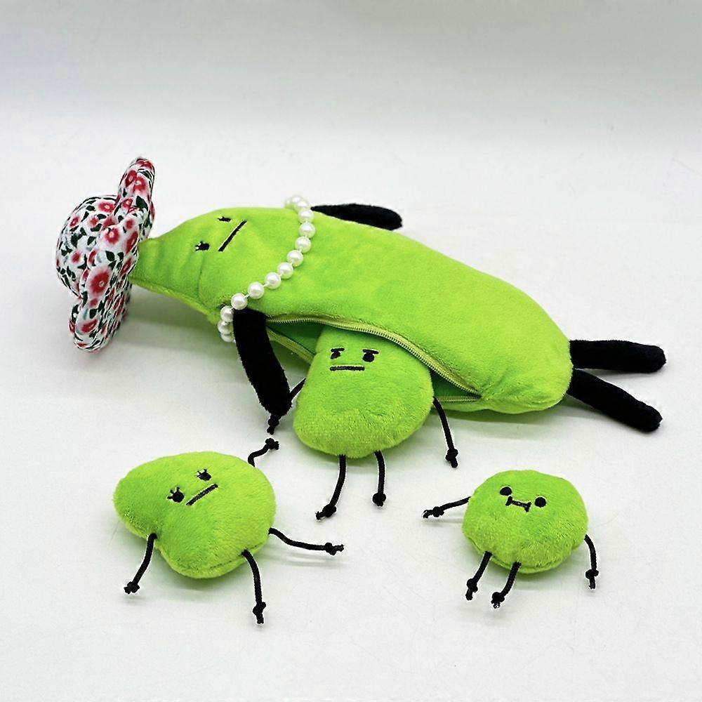 Secret Staycation Edamame Family Plush Toy Plushies Doll Kids Gifts 31cm