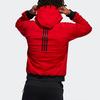 Adidas Hooded Sports Jacket Men Outerwear Red GG0766
