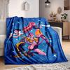 1PC K POP Demon Hunters, Huntrix Blanket, Throw For Sofa, Bed, Travel, Camping, Livingroom,