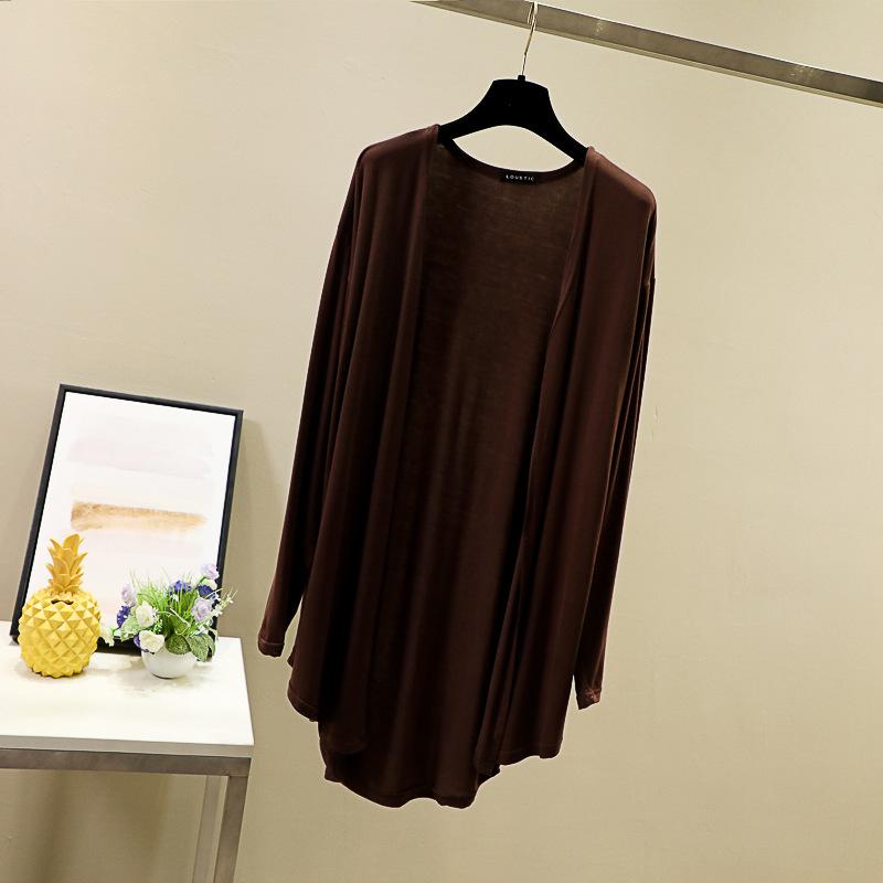 Korean Style Women's Casual Loose Long Sleeve Cardigan