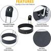 Stainless Steel Pancake Mold Non-stick Round Anti-scalding Egg Fried Ring Egg Molds for Cooking Breakfast Sandwich Tool