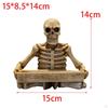 Resin Skull Tray Rings Holder Jewelry Box Dish for Party Entrance Office Decor Holds Candy