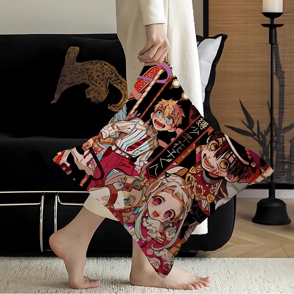 Anime Toilet Bound Hanako Kun Cushion Cover Inches Farmhouse Decor Home Throw Pillow Covers For Couch Decorations