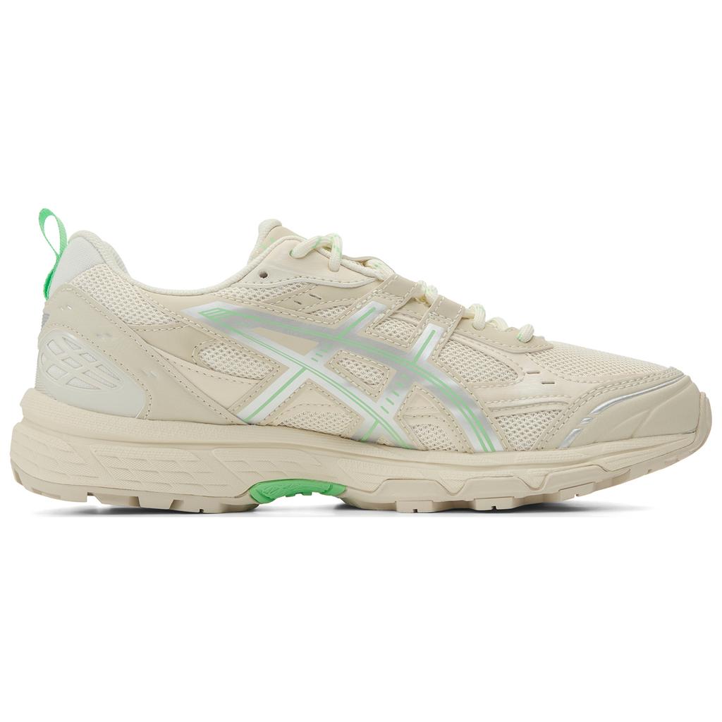 ASICS GEL NUNOBIKI Breathable Running Shoes Unisex Beige White Green 1203A536-107