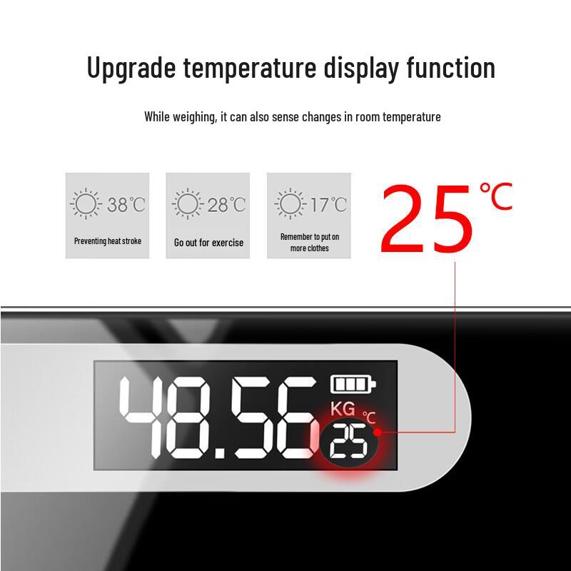 BORO BL1603T Digital Body Weight Scale (CN version) [Random color shipping] (CN version)