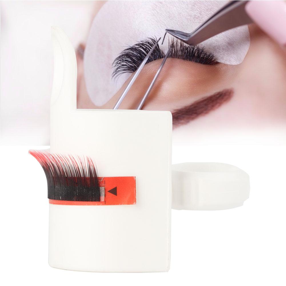 Grafting False Eyelashes Extension Glue Cup U Shaped Pallet Lashes Holder Makeup Tool 01#