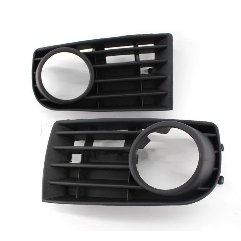 1Pc Front Bumper Fog Light Grille Cover Left Right For Volkswagen Golf5 MK5 2005 2006 2007 2008 2009 1K0853665B 1K0853666B