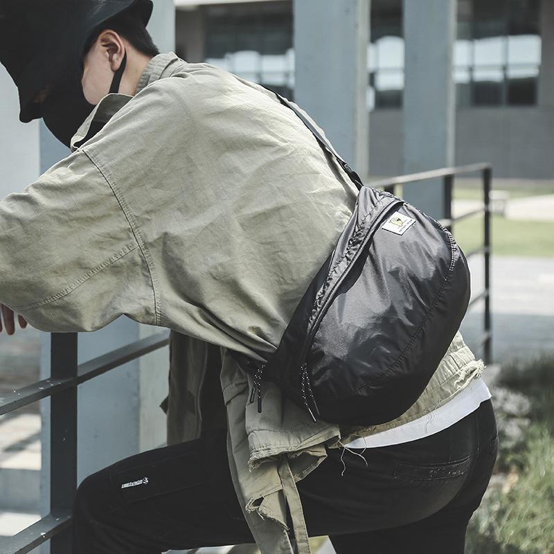 Leichte, faltbare Kuriertasche aus Nylon – großes Fassungsvermögen, ultradünn, tragbar für Outdoor-Aktivitäten im Frühling