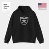 Fourstar Raiders 1996 LA Oakland Odzież Skate Koston Classic Bluza z kapturem z lat 00 Nadruk
