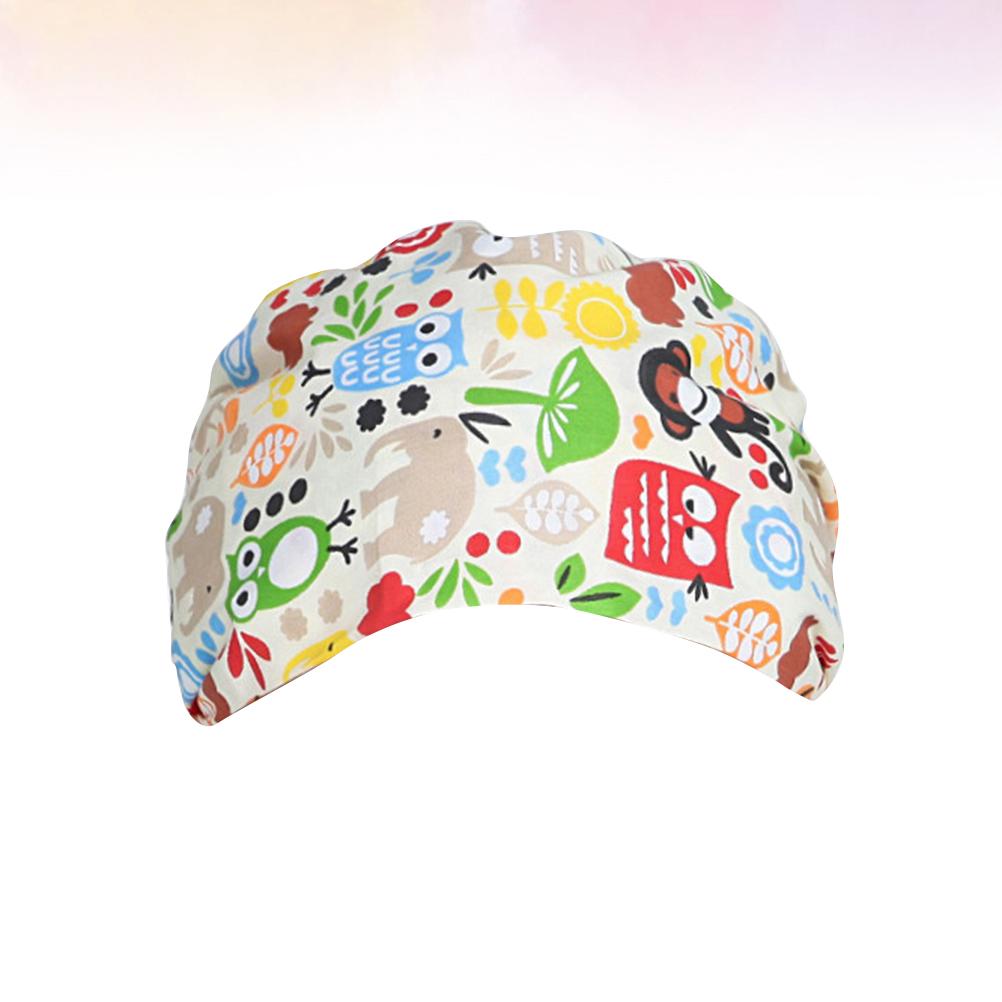 Strap Working Cap Monkey Owl Printed 