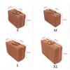 Quality Bamboo Frame with Handle for Cosmetic,Clothes,Sundries Photograph Props Storage Basket Storage Box Rattan Suitcase