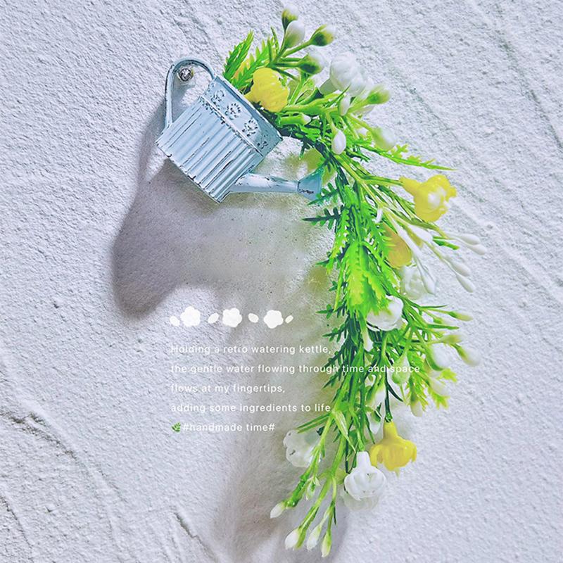 1:12 Miniaturowa konewka ze stopu do domku dla lalek Mini zraszacz bez koronki Dekoracja sceny ogrodowej Model zabawki Akcesoria DIY do domku dla lalek