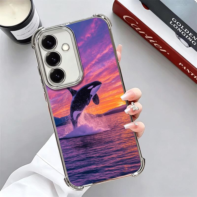 

Orca Ocean Pattern Soft Phone Case For Samsung A17 A27 A07 A37 A57 A16 A56 A15 A55 A14 A54 A13 A53 A26 A36 A25 A35 A24 A34 A23 A Samsung A25
