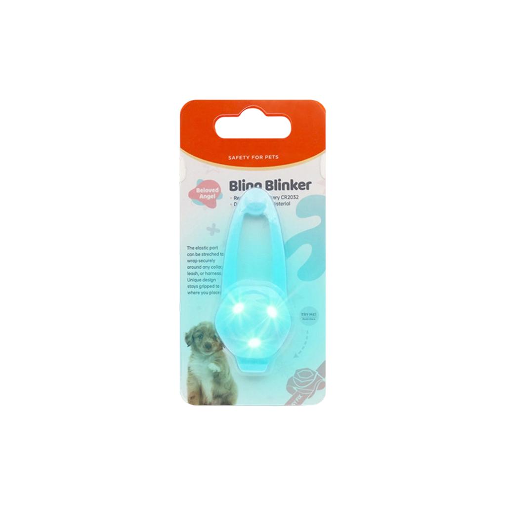 Hund LED Sicherheits Leuchtanhänger: -Verlustlicht für Nachtwanderungen, Vielseitig passend für Halsbänder, Geschirre & Leinen