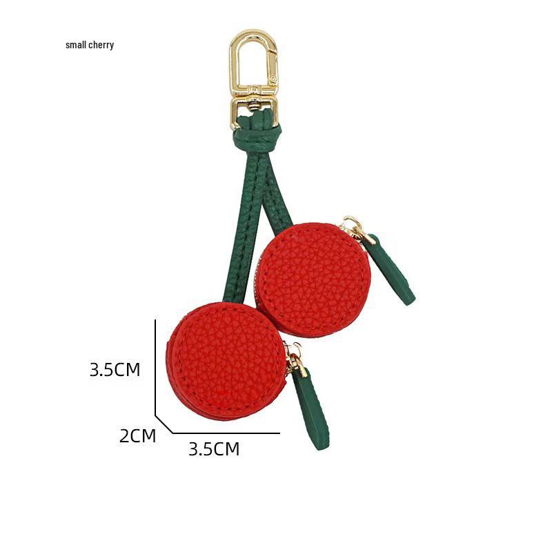 Beliebte Frucht-Münzbörse Schlüsselanhänger: Frisch, Schlicht, Anhänger-Taschenanhänger gegen Verlust