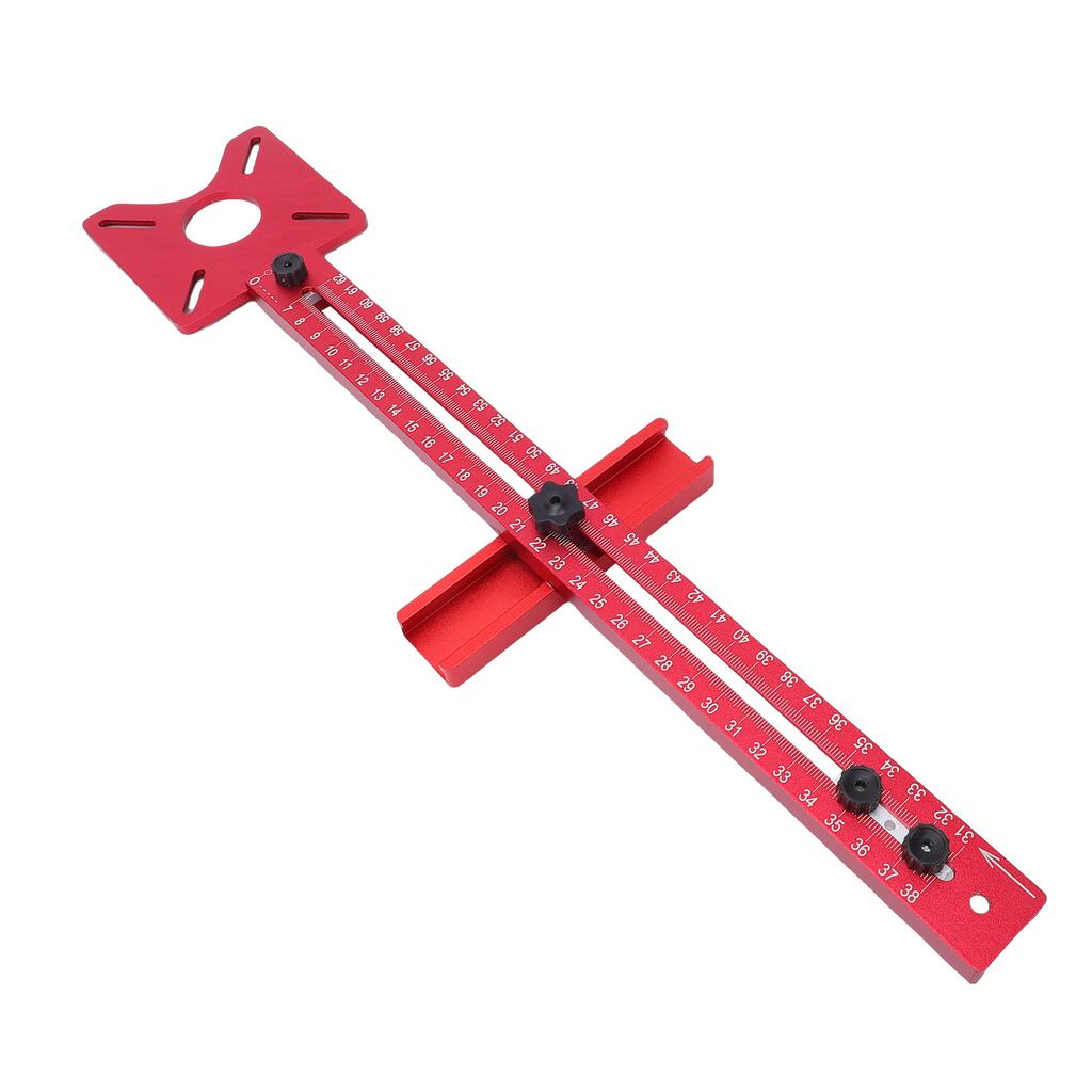 Router Milling Groove Bracket 400mm Router Guide Auxiliary Tool for Cutting Circles Adjustable Woodworking T Square