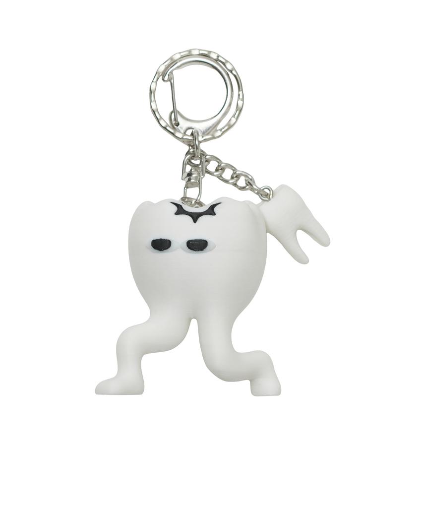 LOSERS CLUB Tooth Character Keyring White
