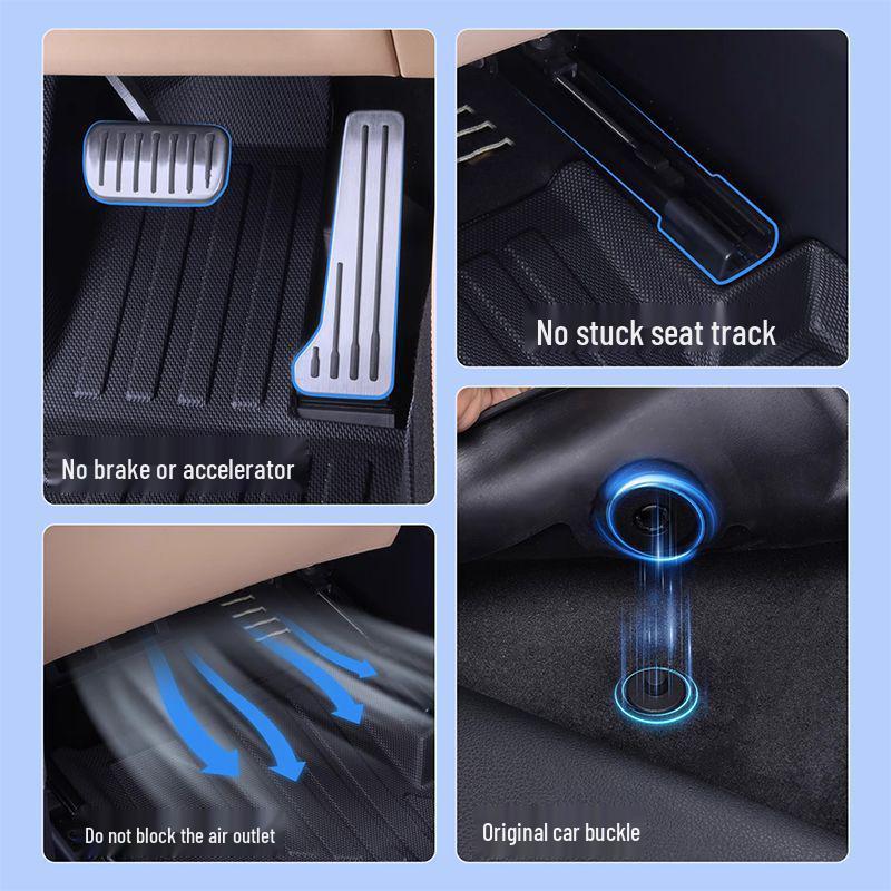 Changan Oshan X5 PLUS TPE Floor Mats & Trunk Mat (2023 Model)