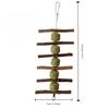 1pcs Alfalfa Grass Ball Skewer Grass Cake Grinding Teeth Apple Branch Bite Skewer Guinea Pig Rabbit Dragon Cat Snack Bite Stick