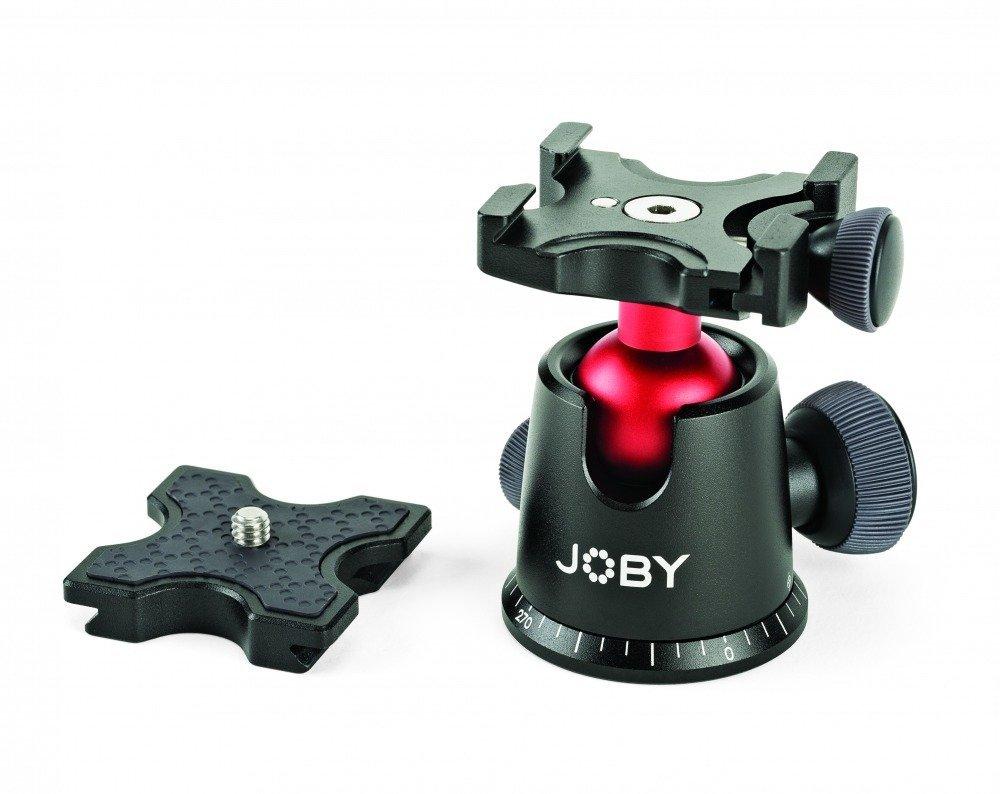 JOBY 5K Ball 5kg Load Head, Capacity, Black/Red, JB01547-PKK