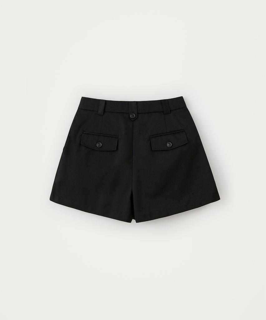 Sseomweeobeoteo Dave Cotton Short Pants - Black
