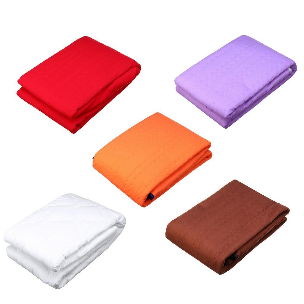 120W 4 level Electric Heated Blanket Warm Over Throw Fleece Rug Digital Timer Controller