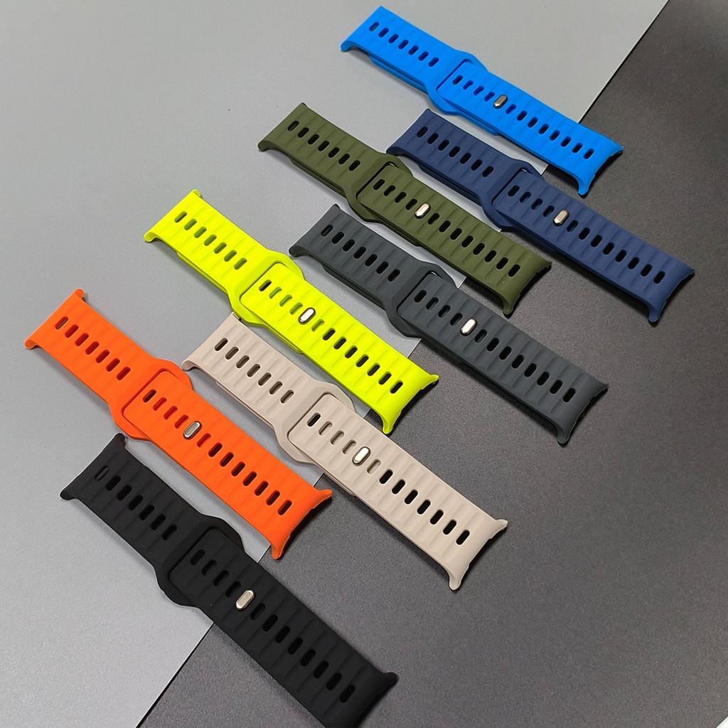 Silicone Band For Samsung Galaxy Watch Ultra 2025 47mm Bracelet Samsung Galaxy Ultra 47mm No Gaps Strap Correa Sport Accessories
