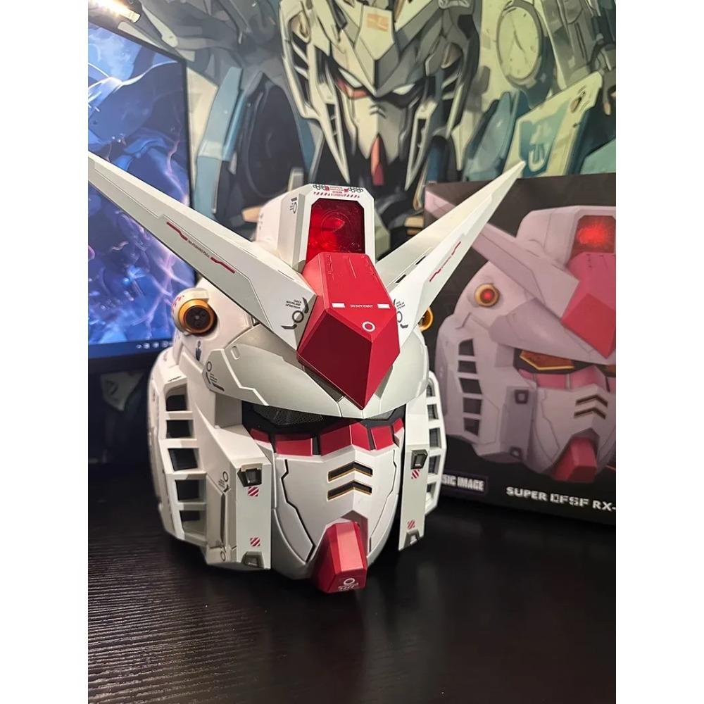 

1:1 Шлем Rx-78-02 Киберпанк Vol.1 Маска Меха Робот Шлем Со Световым Сенсорным Управлением Модный Косплей Костюм Детская Игрушка на Хэллоуин Подарок