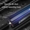 M.2 SSD Heatsink Thermal Pad Heatsink Aluminium Cooling with Silicone Thermal Pad Heatsink 2280 NVME CPU Cooling