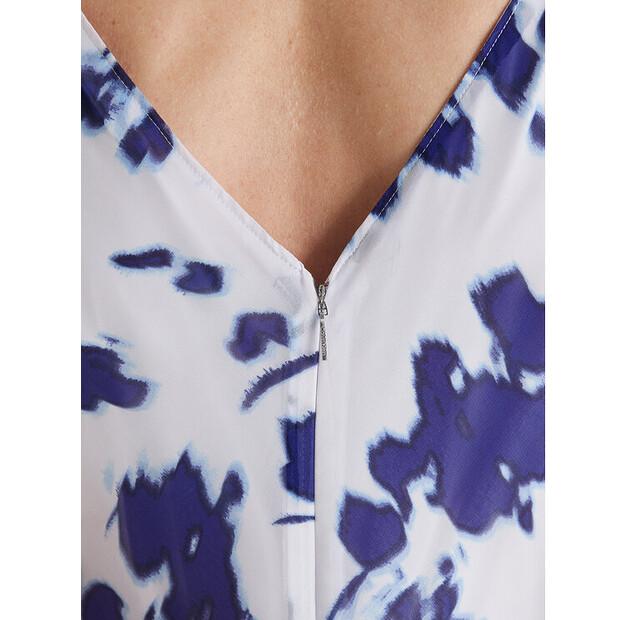 Платье Calvin Klein Printed Chiffon Sl Cowl