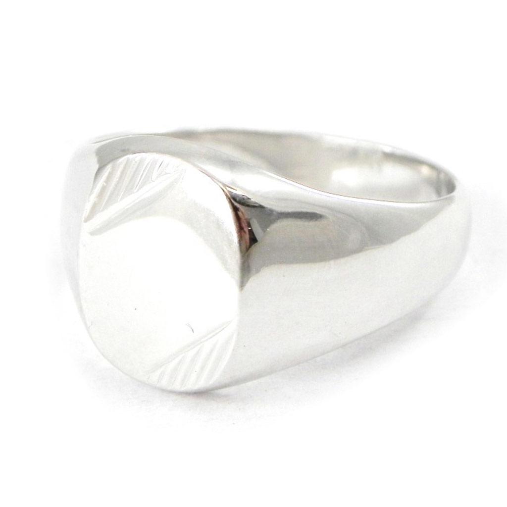 Men's Silver Signet Ring 'Charles'