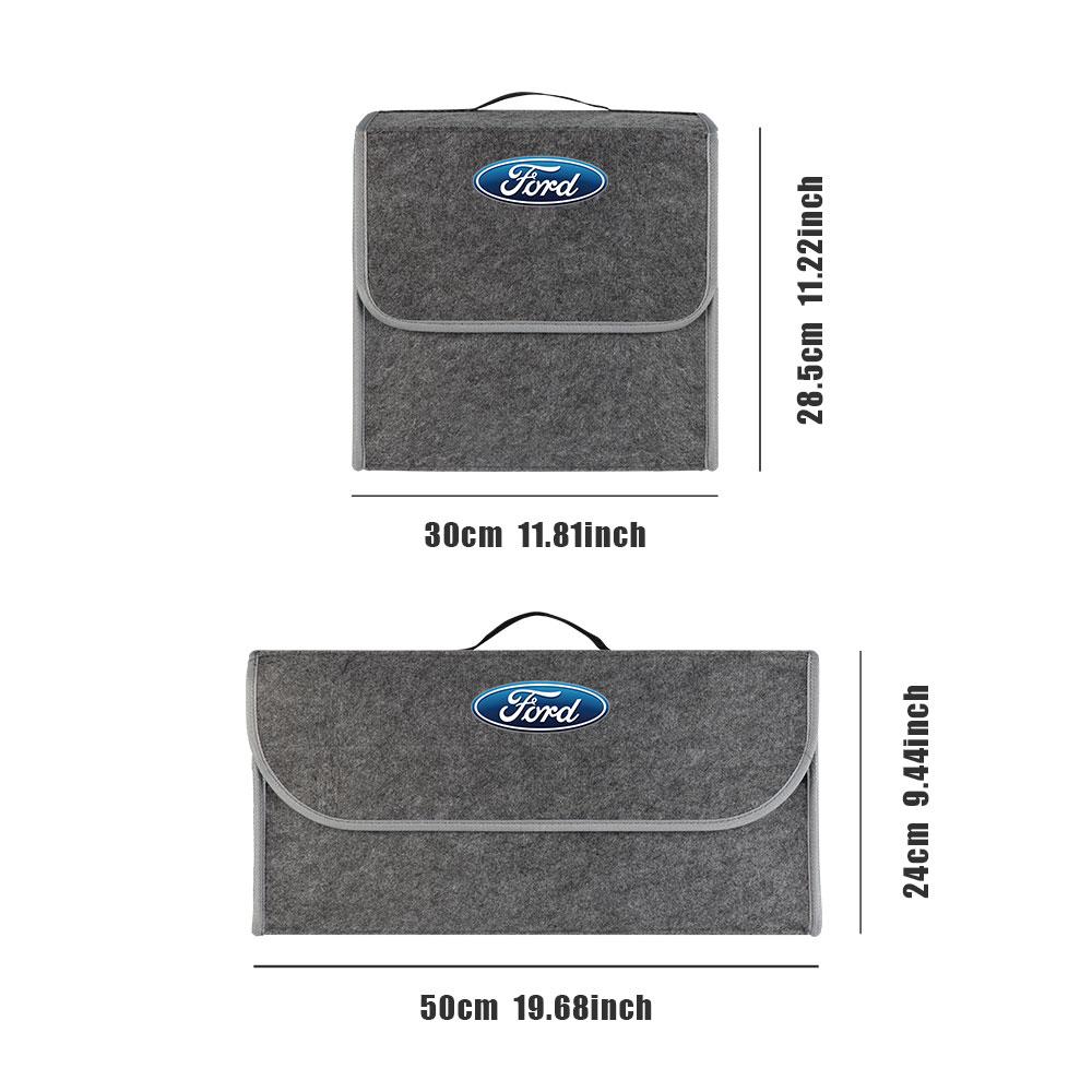 Car Sticker Car Folding Storage Box Trunk Organizer Box Storage Bag Accessory For Ford Mondeo STRACING Fiesta mk6 5 mk8 mk4 mk7