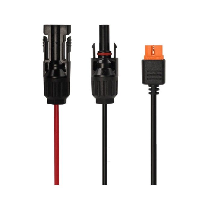 Câble d'Alimentation Solaire EcoFlow MC4 vers XT60i 2.5m