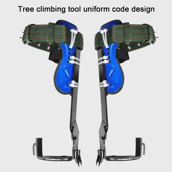 Juego de Picos para Trepar Árboles Acero Espuelas para Trepar Árboles Kit de Gaffs Árbol Endurecido a Alta Temperatura