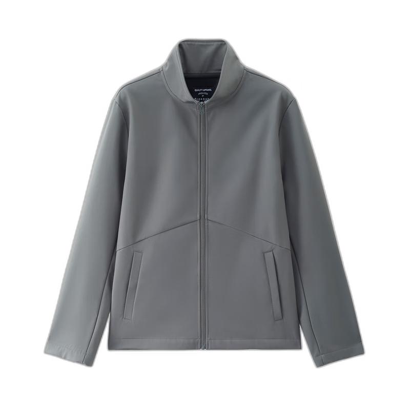 Giordano Men's Fleece-Lined Soft Shell Jacket