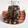2023 New Vintage Western Cowboy Hat for Men's and Women's Panama Cowgirl Cowboy Jazz Hat Straw Sun Hat