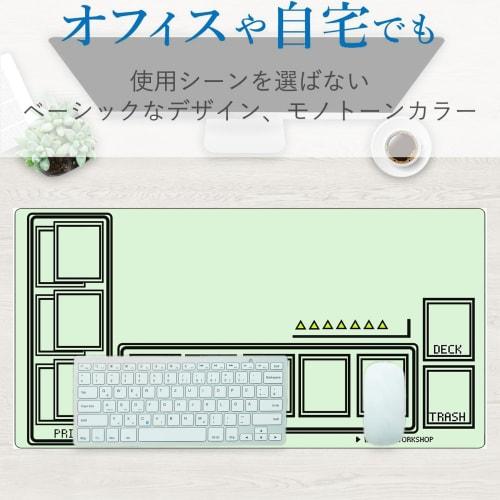 Card Game Play Mat, 60x35cm | Fully Sewn, Rubber Material, Non-Slip, Waterproof, Premium TCG Play Mat for Board Games, TCGs, and More