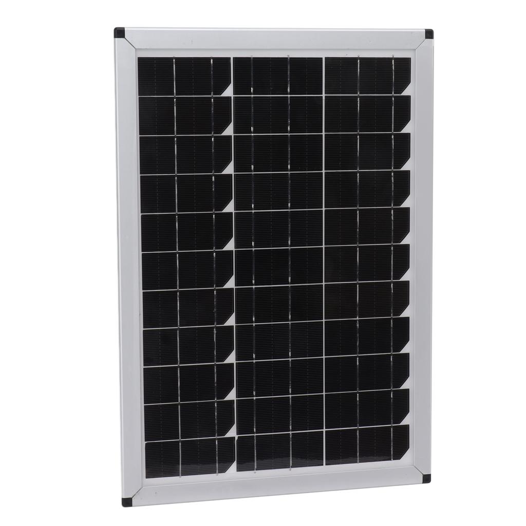 100W 18V Portable Solar Panel Kit 100 Watt 18 Volt Monocrystalline Portable Solar Panel for Automobiles Ships Airplanes