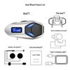 K12 Zinc Alloy Bluetooth Helmet Headset with FM Radio, Waterproof, Long Battery Life for Riding & Music.