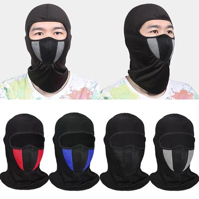 Breathable Balaclava Motorcycle Full Face Mask Motocross Helmet Hood Motorbike Cycling Bike Mask Moto Riding Neck Face Mask