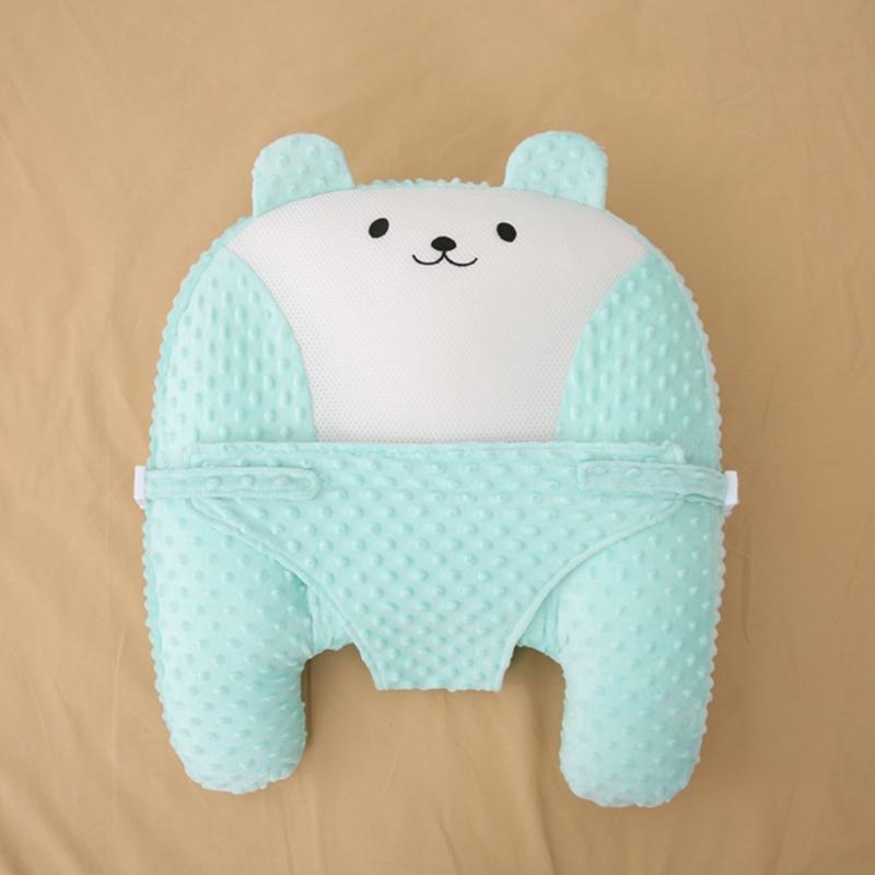 Cartoon Baby Support Pillow for Newborns Helping Relieve Gas and Colic Soft & Breathable Mood Comforting Doll Toy
