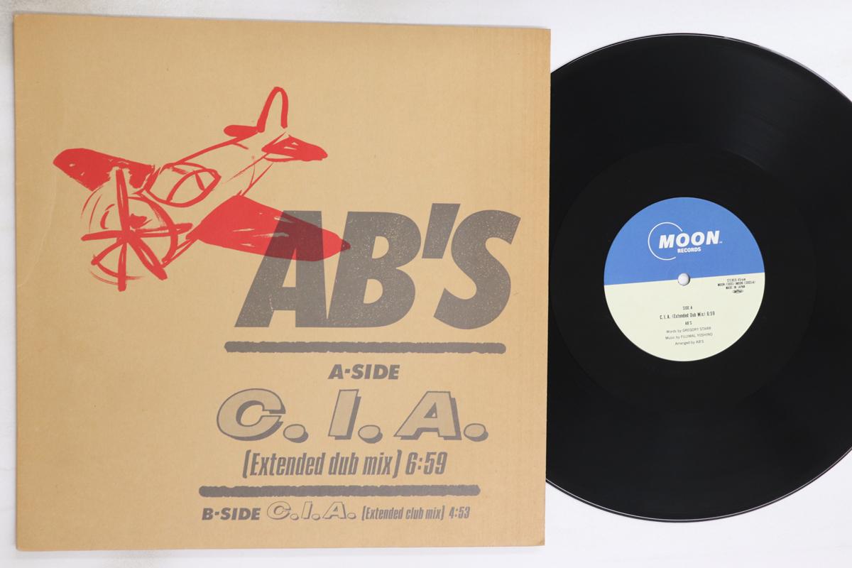 

12inch Record AB S - C.i.a. MOON13003 MOON 1985 Japan Japanese Pop/Rock Used