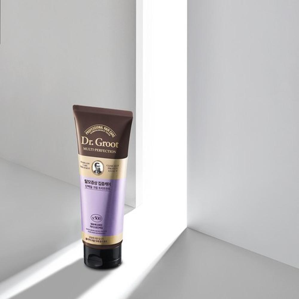 Dr.Groot Multi-Perfection Anti-Hair Loss Protein Cream Hair Treatment 250ml – Protein Repair, Damage Care, Korean