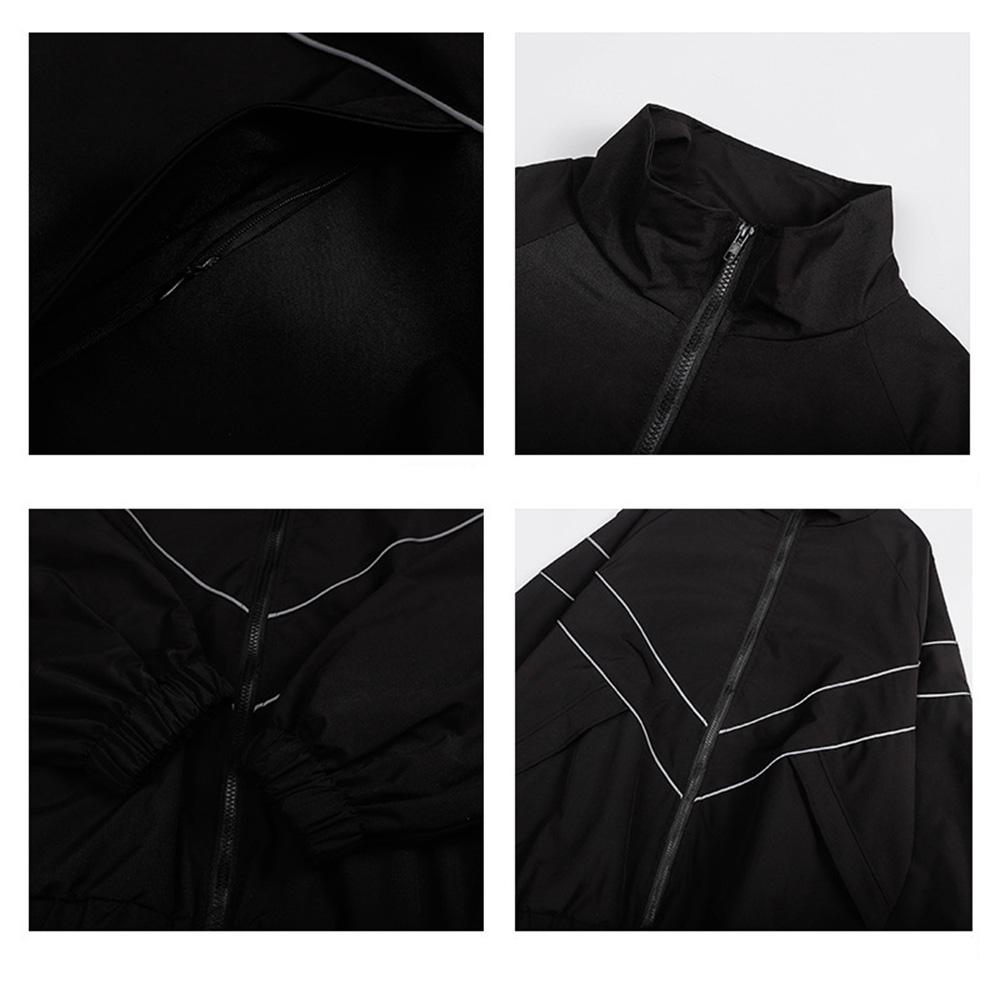 Männer Jacken Streetwear Übergroße Outdoor Jacke Männlichen Herbst Trend Windschutz Mantel Paar Mode Lose Zipper Alle-spiel Top