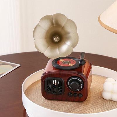 Vintage Gramophone Music Box Ornament